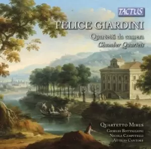 Image of Felice Giardini Quartetti Da Camera by Felice Giardini CD Album