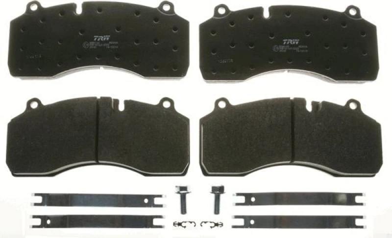 Image of TRW GDB5100 Brake pad set prepared for wear warning indicator Brake Pad Set,disc brake (402)