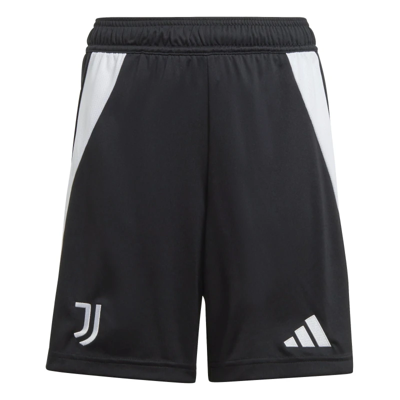 Image of adidas Juventus Home Shorts 2024 2025 Juniors - Black 9 - 10 Years