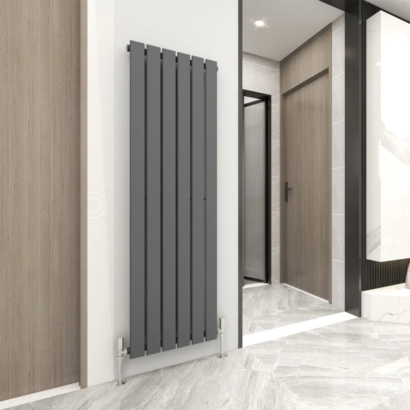 Image of MCC Direct Designer Flat Panel Single Radiator 1600x408 Anthracite Grey