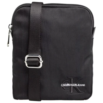 Image of Calvin Klein Jeans Flatpack Flight Bag - Black