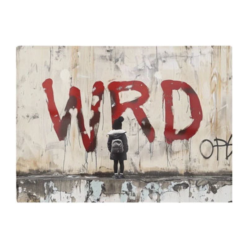 Image of Banksy Inspired: Warren Reed Designer Chopping Board