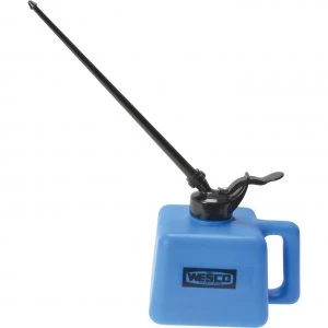 Image of Wesco Polythene Oil Can and Nylon Spout 1l