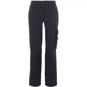 Image of Alexandra Womens/Ladies Tungsten Service Trousers (18R) (Navy) - Navy