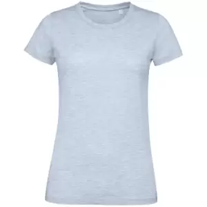 Image of SOLS Womens/Ladies Regent Fit T-Shirt (M) (Heather Sky)