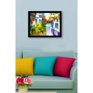 Image of SC0632 Multicolor Decorative Framed MDF Painting