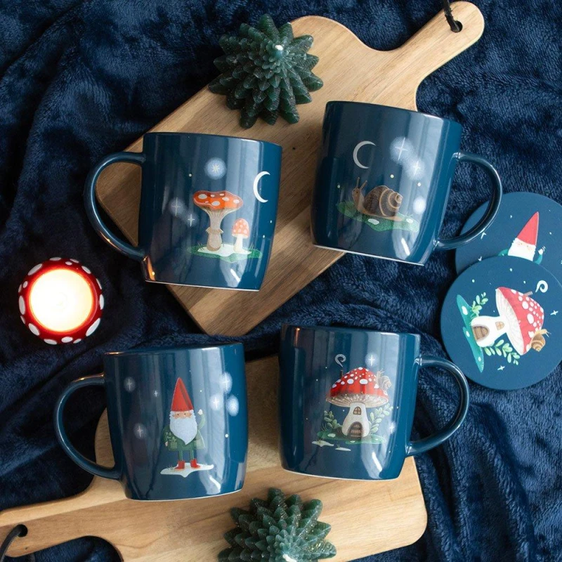 Image of Simplhome Gnome Sweet Gnome Mug Set Multi
