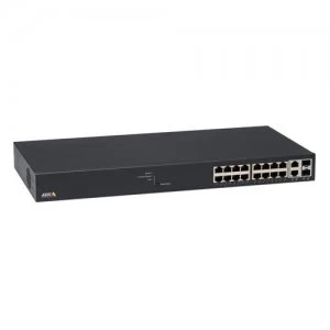 Image of Axis T8516 PoE+ Managed Gigabit Ethernet (10/100/1000) Black Power over Ethernet (PoE)