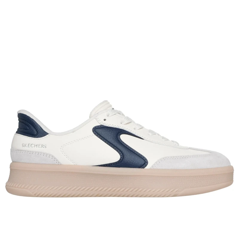 Image of Womens Trainers Skechers Hotshot Hi Lifted Luxe Blanc Female 37