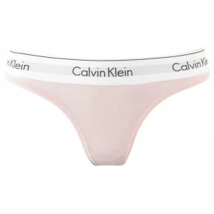 Image of Calvin Klein Cotton Thong - Nymphs Thigh2Nt