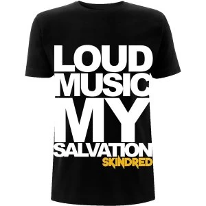 Image of Skindred - Loud Music Unisex Medium T-Shirt - Black