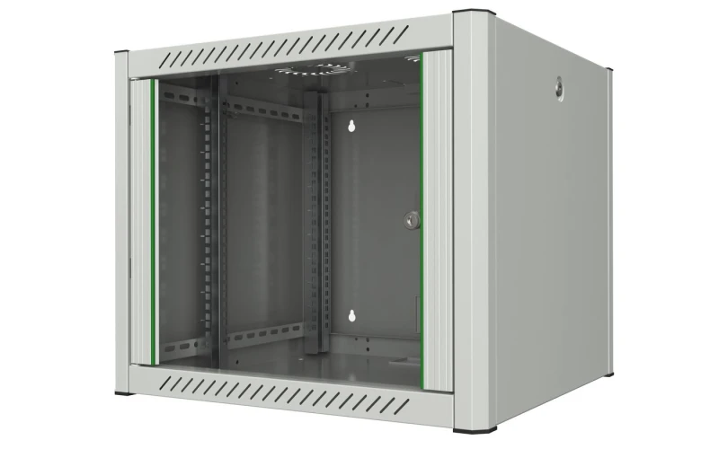Image of Lanview RWP09U56WH rack cabinet 9U Wall mounted rack White