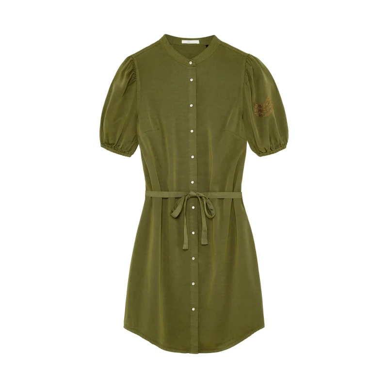 Image of Les Petites Bombes Womens dress Les Petites Bombes Florelle Vert Female L