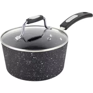 Image of Scoville Neverstick 18cm Saucepan Black/White
