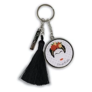 Image of Frida Kahlo Minimalist Disc keyring