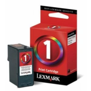 Image of Lexmark 1 Tri Colour Ink Cartridge
