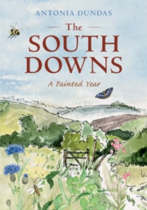 Image of The South Downs : A Painted Year Paperback / softback
