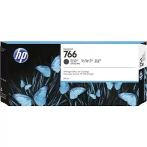 Image of HP 766 300-ml Matte Black DesignJet Ink Cartridge