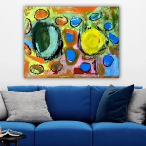 Image of 608292041_70100 Multicolor Decorative Canvas Painting