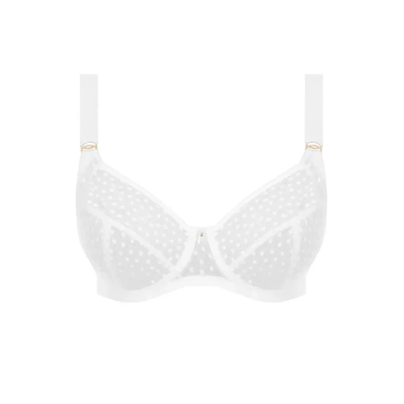 Image of Freya Womens Starlight Side Support Bra in White Size: 32GG White Female 32GG