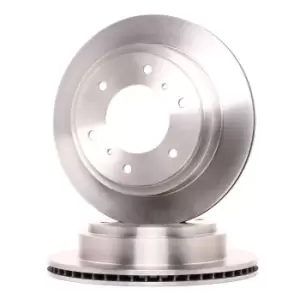 Image of Bosch Brake disc MITSUBISHI 0 986 479 373 MR418067 Brake rotor,Brake discs,Brake rotors