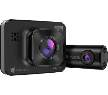 Image of NAVITEL R250 Dual Full HD Front & HD Rear Dash Cam - Black