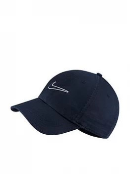 Image of Nike H86 Swoosh Outline Cap - Navy, Men
