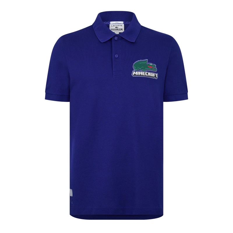 Image of Lacoste Minecraft Polo Shirt Cosmic male XS