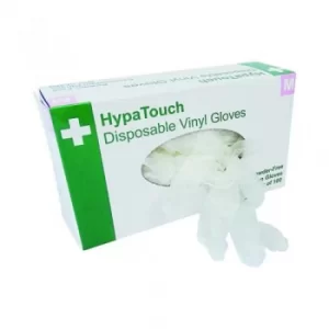 Image of Vinyl Gloves Powder Free Medium Pack of 100 WX07396