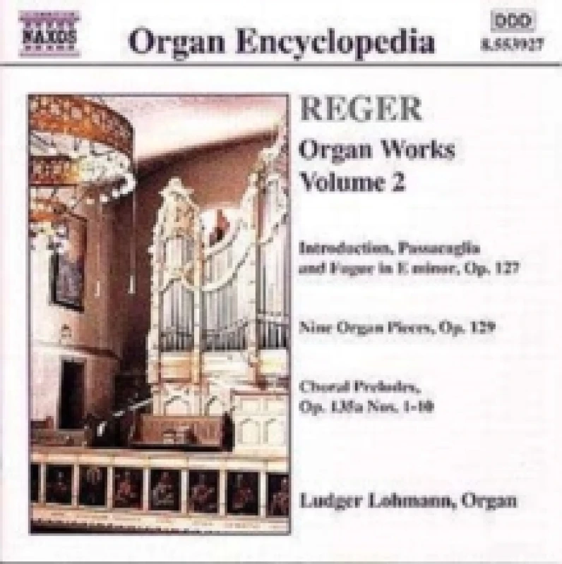 Image of Reger: Organ Works CD / Album