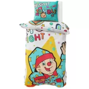 Image of Childrens/Kids Night Night Duvet Cover Set (Toddler) (White/Yellow/Red) - Mr Tumble
