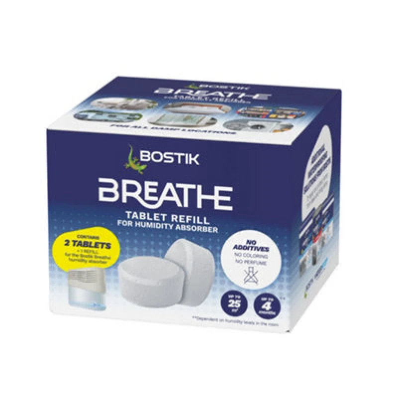 Image of Bostik 30624792 Breathe Refill Tabs (Pack 2) 30624792