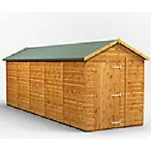 Image of Power Garden Shed 206PAW Golden Brown 20x6