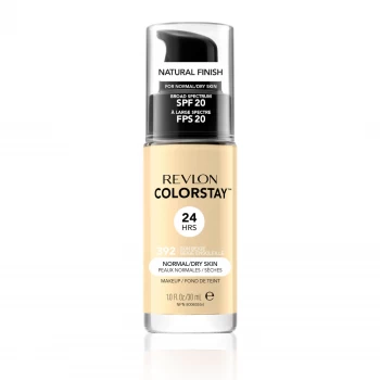 Image of Revlon ColorStay Make-Up Foundation for Normal/Dry Skin (Various Shades) - 12 Sun Beige