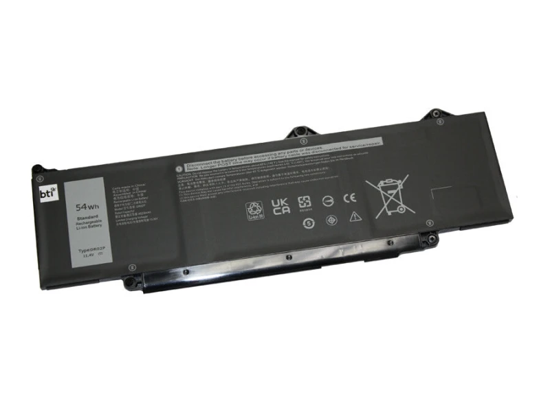 Image of BTI BTI DR02P compatible 54Wh 3-cell battery for Dell Latitude 5440 5540 DR02P-BTI
