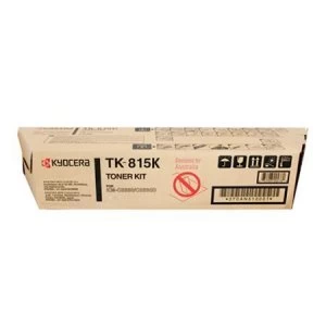 Image of Kyocera TK-815K Black Laser Toner Ink Cartridge