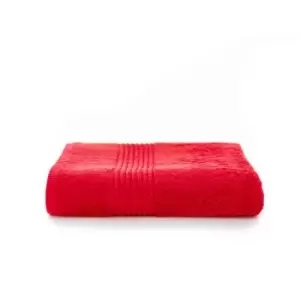 Image of The Lyndon Company Eden Bath Sheet - Red