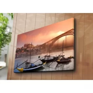 Image of 70100C-007 Multicolor Decorative Canvas Painting