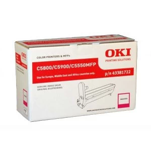 Image of OKI 43381722 Magenta Imaging Drum Unit