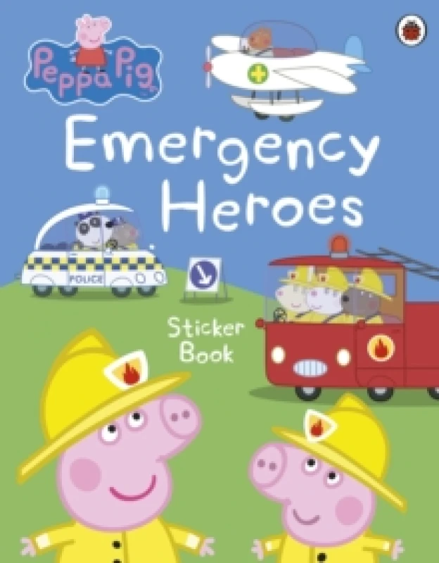 Image of Peppa Pig Peppa Pig: Emergency Heroes Sticker Book Multi unisex