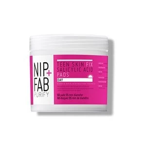 Image of Nip+Fab Teen Skin Salicylic Acid Day Pads 80ml