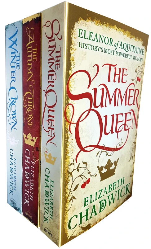 Image of Elizabeth Chadwick The Summer Queen The Winter Crown The Autumn Throne 3 Book Set Elizabeth Chadwick Books