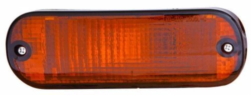 Image of ABAKUS 218-1606L-AE-A Turn Signal Bumper, with bulb, Orange Indicator (62)