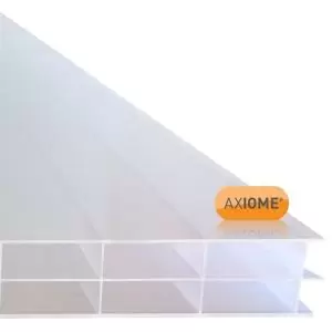 Image of Axiome Opal Effect Polycarbonate Multiwall Roofing Sheet (L)5M (W)690mm (T)16mm