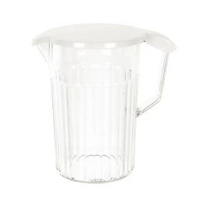 Image of Clear Polycarbonate 1.4 Litre Jug With Lid Completely dishwasher safe