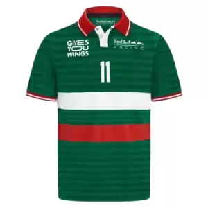 Image of 2022 Red Bull Sergio Perez Polo Shirt (Green)