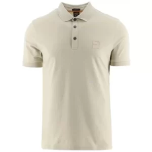 Image of BOSS Light Beige Passenger Polo Shirt