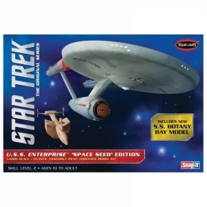 Image of Star Trek 11000 USS Enterprise Space Seed Edition Model Snap Kit