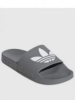 Image of adidas Originals Adilette Lite - Grey, Size 8, Men