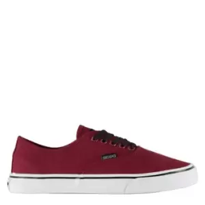 Image of SoulCal Sunset Lace Mens Canvas Shoes - Red